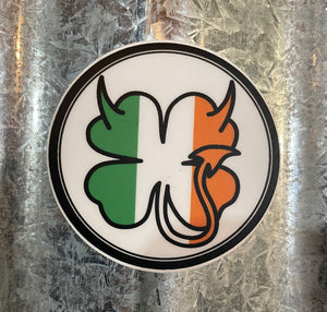 Irish ShamRock Sticker 2"